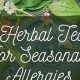 Best Herbal Tea for Allergies: Natural Allergy Relief Teas | The Ultimate Herbal Remedies Guide: Natural Healing for a Healthier Life