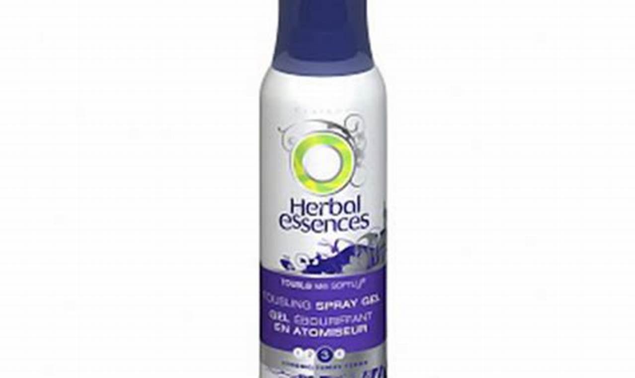 Tousled Essence: Herbal Essences Spray Gel Styling The Ultimate Herbal Remedies Guide: Natural Healing for a Healthier Life Tousled Essence: Herbal Essences Spray Gel Styling | The Ultimate Herbal Remedies Guide: Natural Healing for a Healthier Life