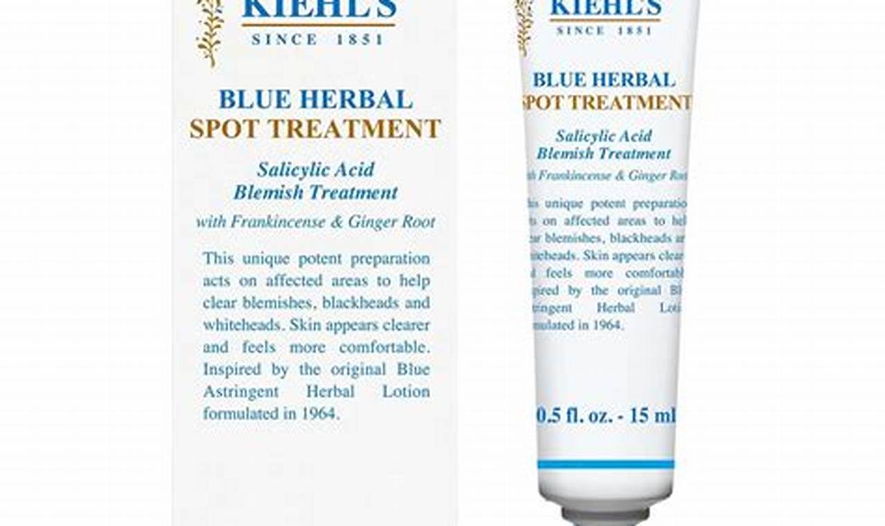 Kiehl's Blue Herbal: Clear Skin with Herbal Acne Solution The Ultimate Herbal Remedies Guide: Natural Healing for a Healthier Life Kiehl's Blue Herbal: Clear Skin with Herbal Acne Solution | The Ultimate Herbal Remedies Guide: Natural Healing for a Healthier Life