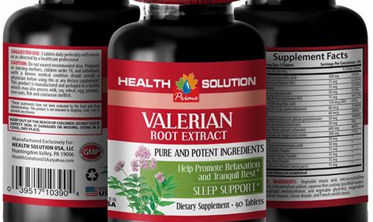 The Ultimate Guide to Valerian Herbal Supplement Benefits | The Ultimate Herbal Remedies Guide: Natural Healing for a Healthier Life