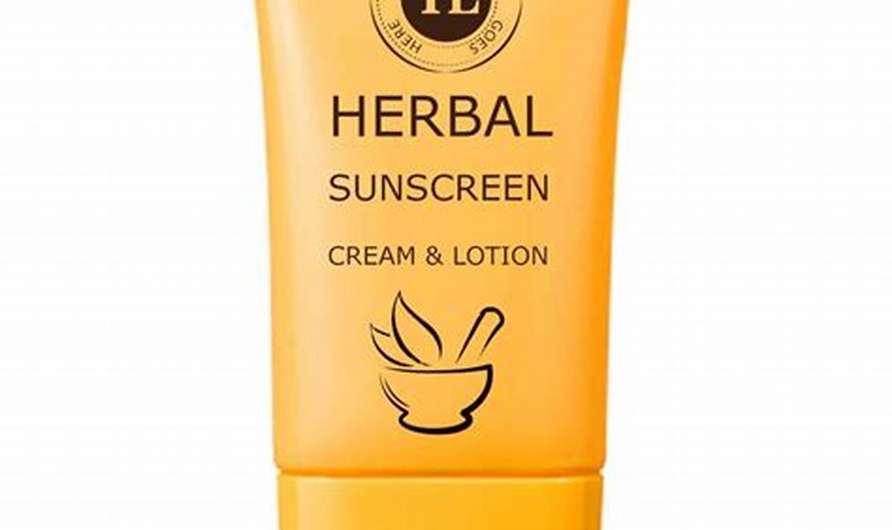 Natural Herbal Sunscreen: Your Skin's Best Defense | The Ultimate Herbal Remedies Guide: Natural Healing for a Healthier Life