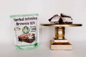 Herbal Baked Brownies Mix: Infusion Delight! | The Ultimate Herbal Remedies Guide: Natural Healing for a Healthier Life