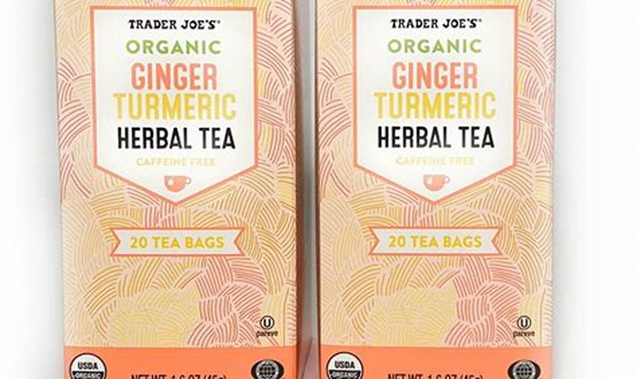 Trader Joe's Tea: Organic Ginger Turmeric Herbal Tea Boost! The Ultimate Herbal Remedies Guide: Natural Healing for a Healthier Life Trader Joe's Tea: Organic Ginger Turmeric Herbal Tea Boost! | The Ultimate Herbal Remedies Guide: Natural Healing for a Healthier Life