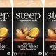 Buy Steep Organic Lemon Ginger Tea | Herbal Relief (20 Count) | The Ultimate Herbal Remedies Guide: Natural Healing for a Healthier Life