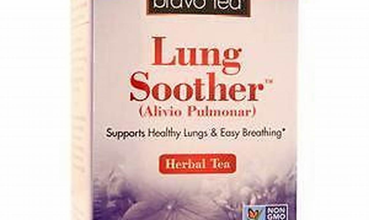 Buy Bravo Tea Lung Soother Herbal Tea (20 Pkts) - Relief! | The Ultimate Herbal Remedies Guide: Natural Healing for a Healthier Life