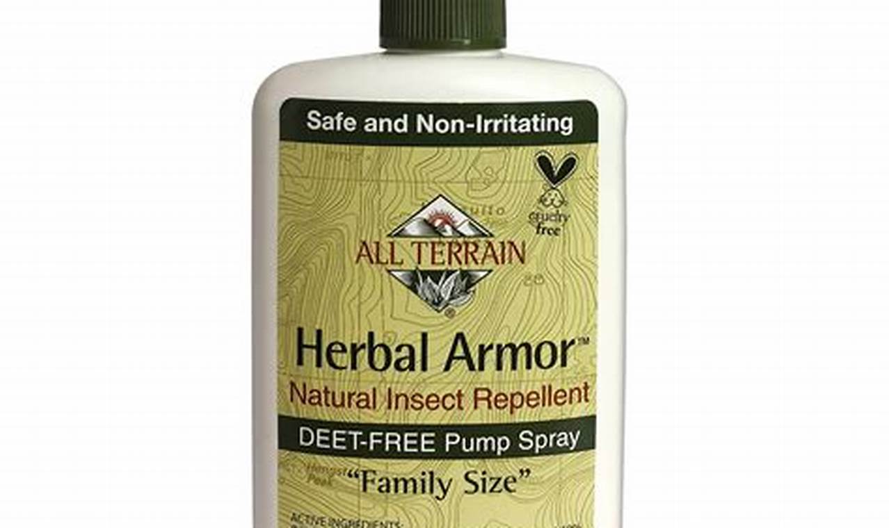 Natural Herbal Armor Insect Repellent: Protection! | The Ultimate Herbal Remedies Guide: Natural Healing for a Healthier Life