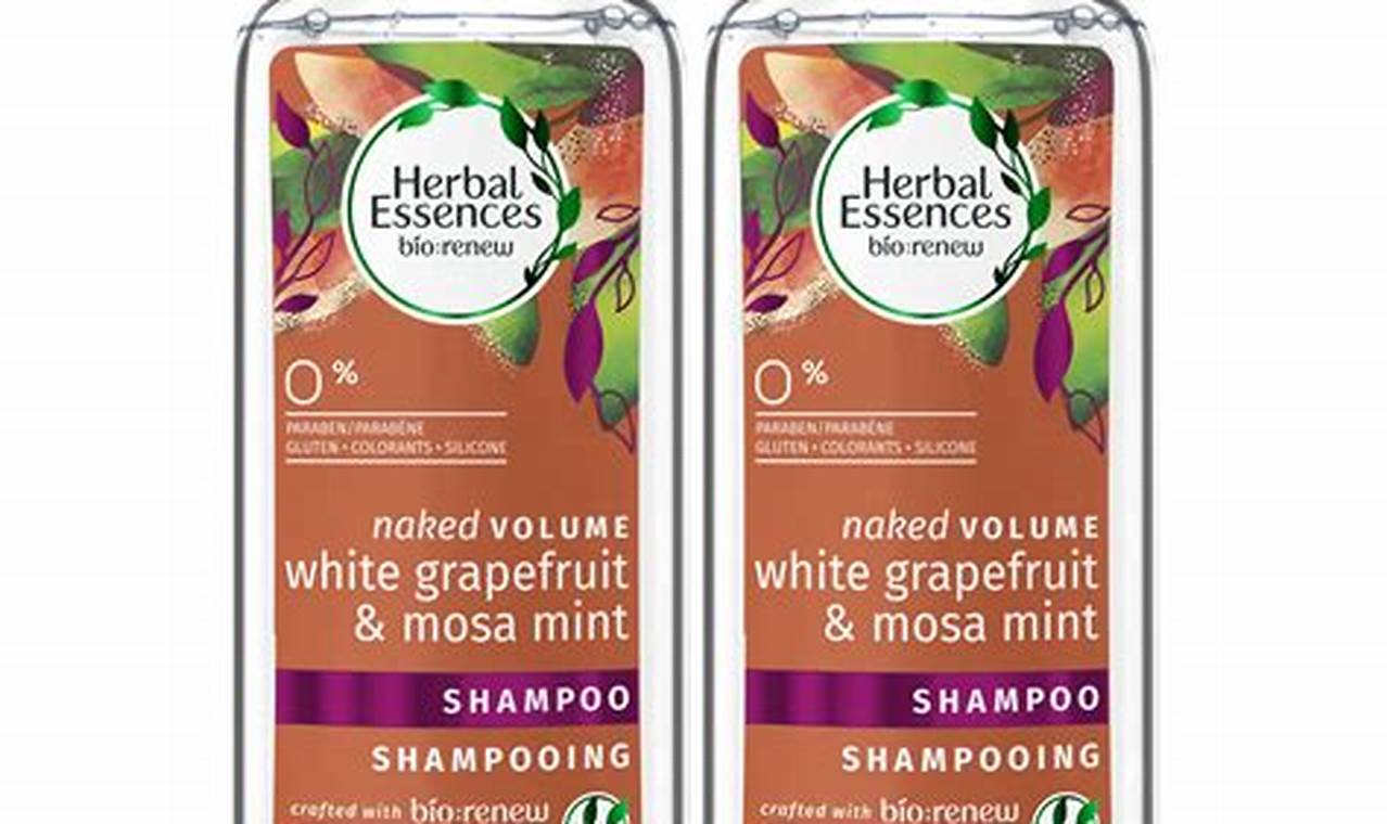 Boost Volume: Herbal Essences Shampoo for Fuller Hair | The Ultimate Herbal Remedies Guide: Natural Healing for a Healthier Life