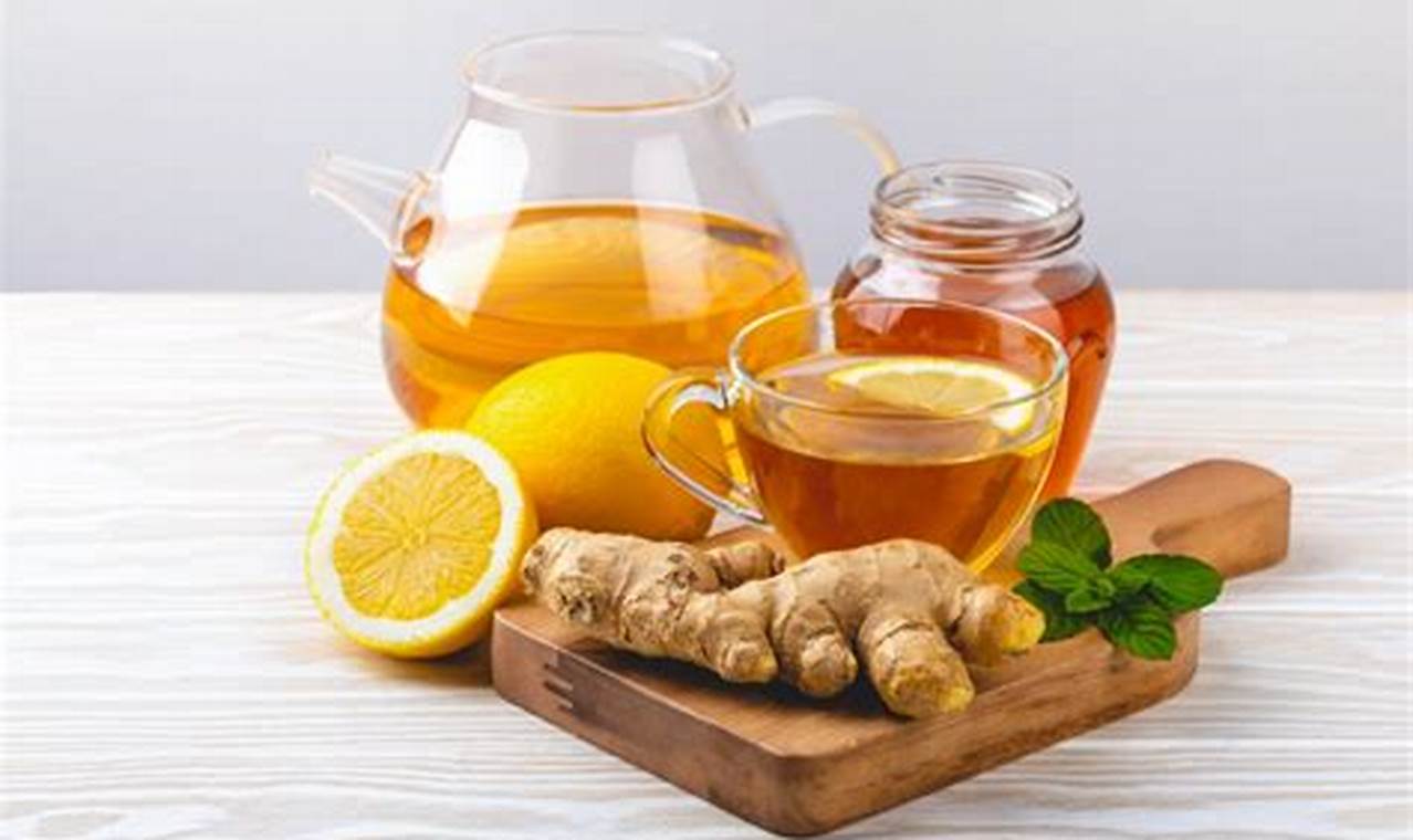 The Best Ginger Lemon Herbal Tea + Recipe | Herbals | The Ultimate Herbal Remedies Guide: Natural Healing for a Healthier Life