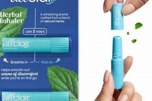 Natural Allclair Herbal Inhaler: Breathe Easy Relief! | The Ultimate Herbal Remedies Guide: Natural Healing for a Healthier Life