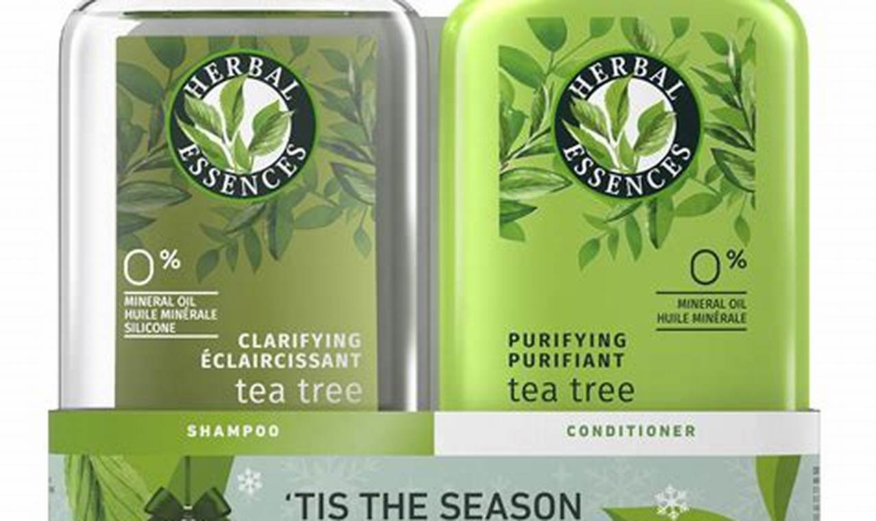 Deep Clean: Herbal Essences Tea Tree Clarifying Shampoo | The Ultimate Herbal Remedies Guide: Natural Healing for a Healthier Life