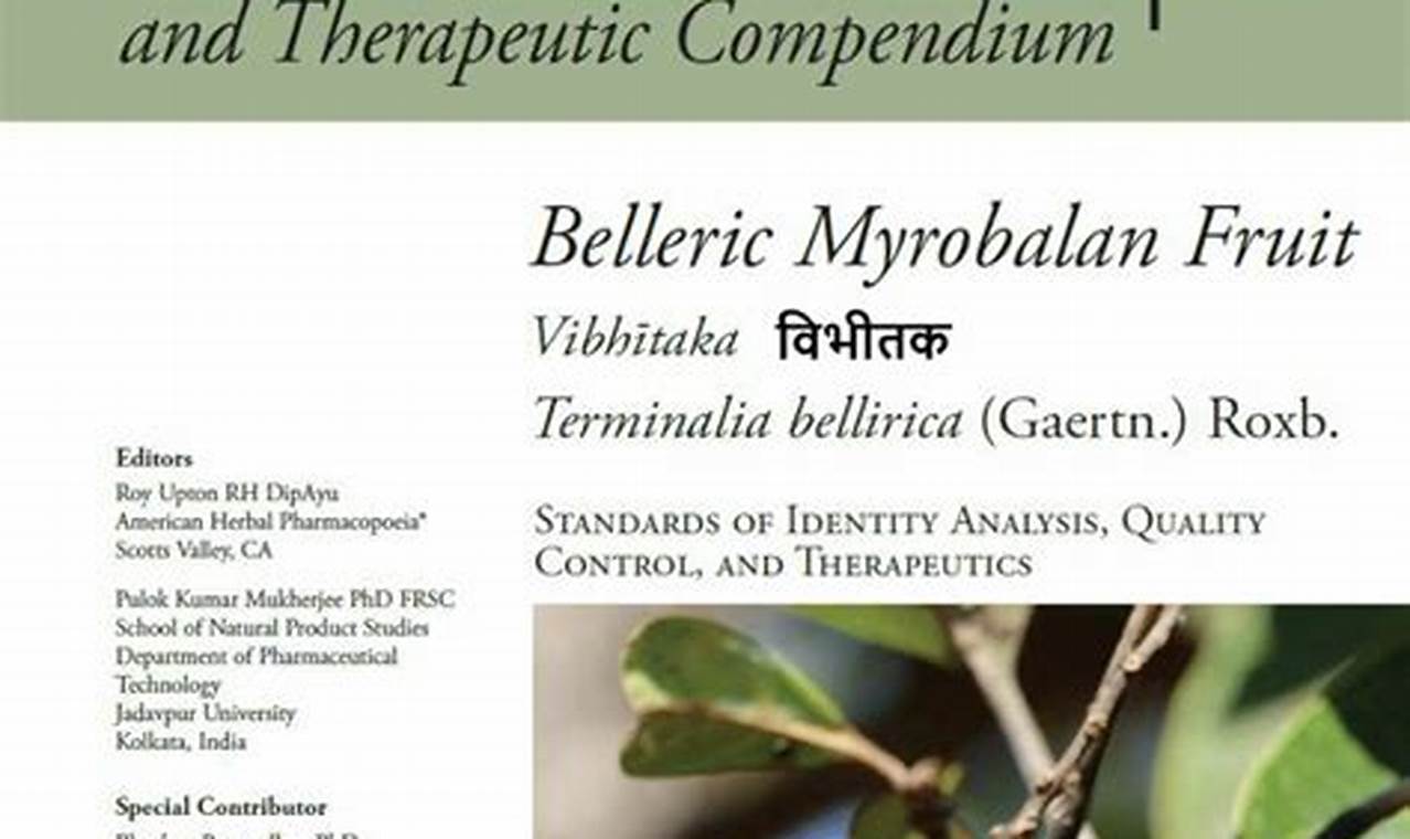 A Guide: American Herbal Pharmacopoeia Standards & Quality | The Ultimate Herbal Remedies Guide: Natural Healing for a Healthier Life