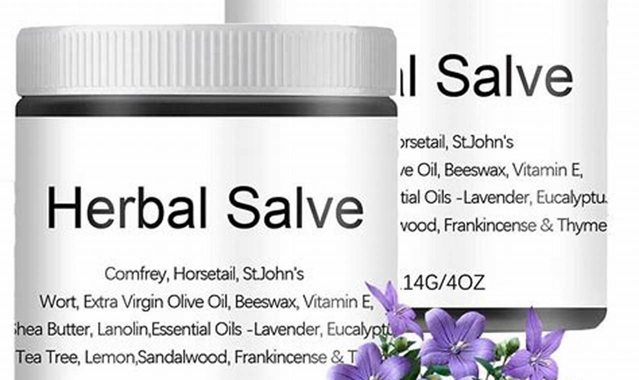 Natural Comfrey Herbal Salve: Relief &amp; Soothe | The Ultimate Herbal Remedies Guide: Natural Healing for a Healthier Life