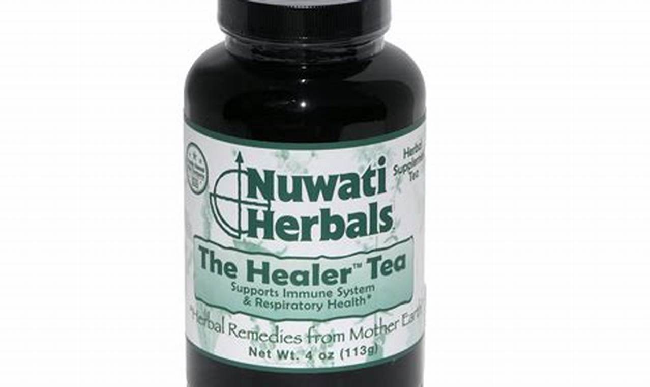 Nuwati Herbals The Healer Tea: Your Soothing Herbal Brew | The Ultimate Herbal Remedies Guide: Natural Healing for a Healthier Life