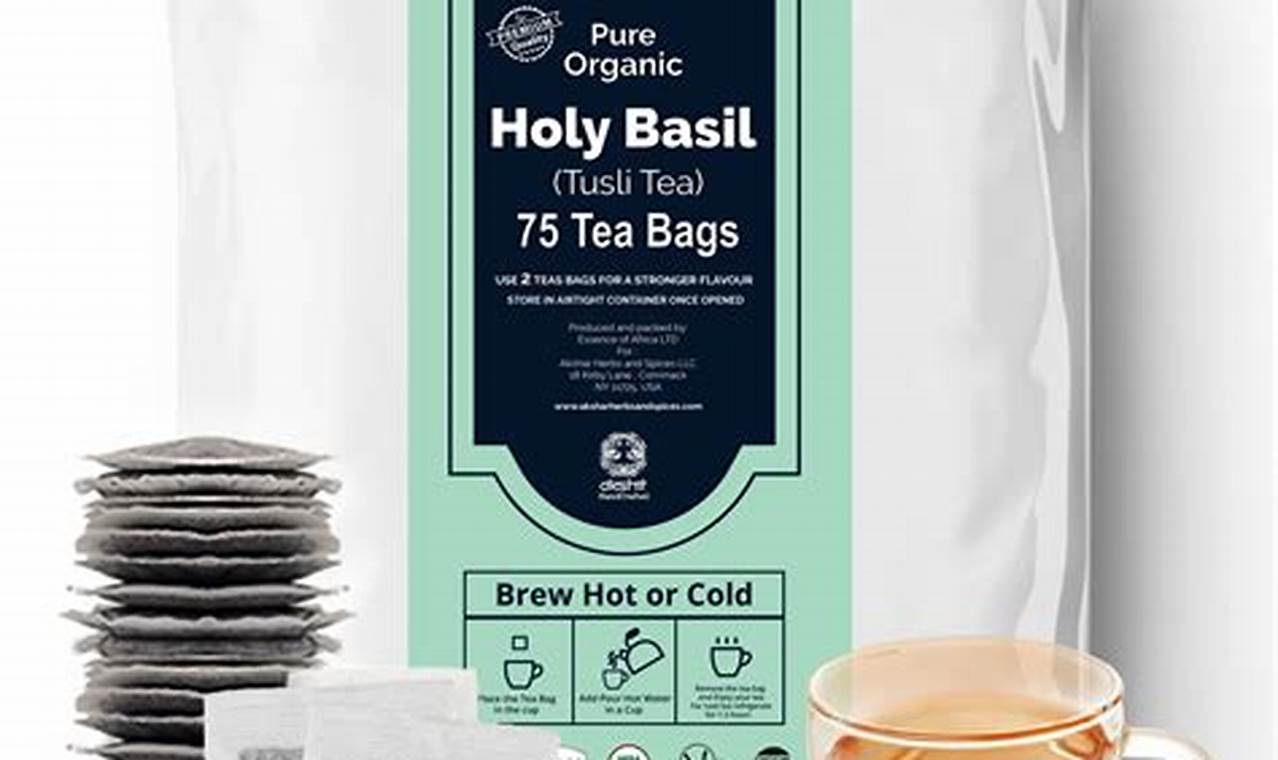 The Magic of Holy Basil Herbal Tea | Benefits & Brews | The Ultimate Herbal Remedies Guide: Natural Healing for a Healthier Life