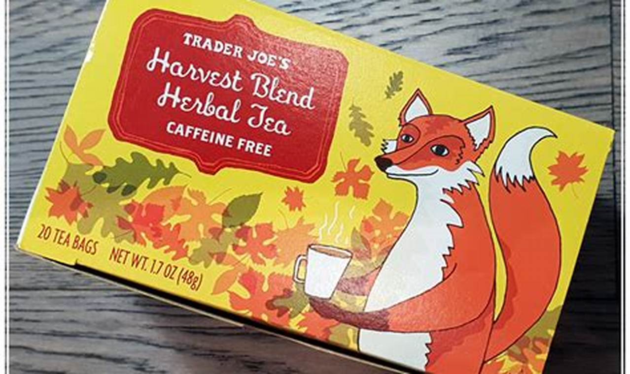 Cozy Cup: Trader Joe's Harvest Blend Herbal Tea Benefits The Ultimate Herbal Remedies Guide: Natural Healing for a Healthier Life Cozy Cup: Trader Joe's Harvest Blend Herbal Tea Benefits | The Ultimate Herbal Remedies Guide: Natural Healing for a Healthier Life