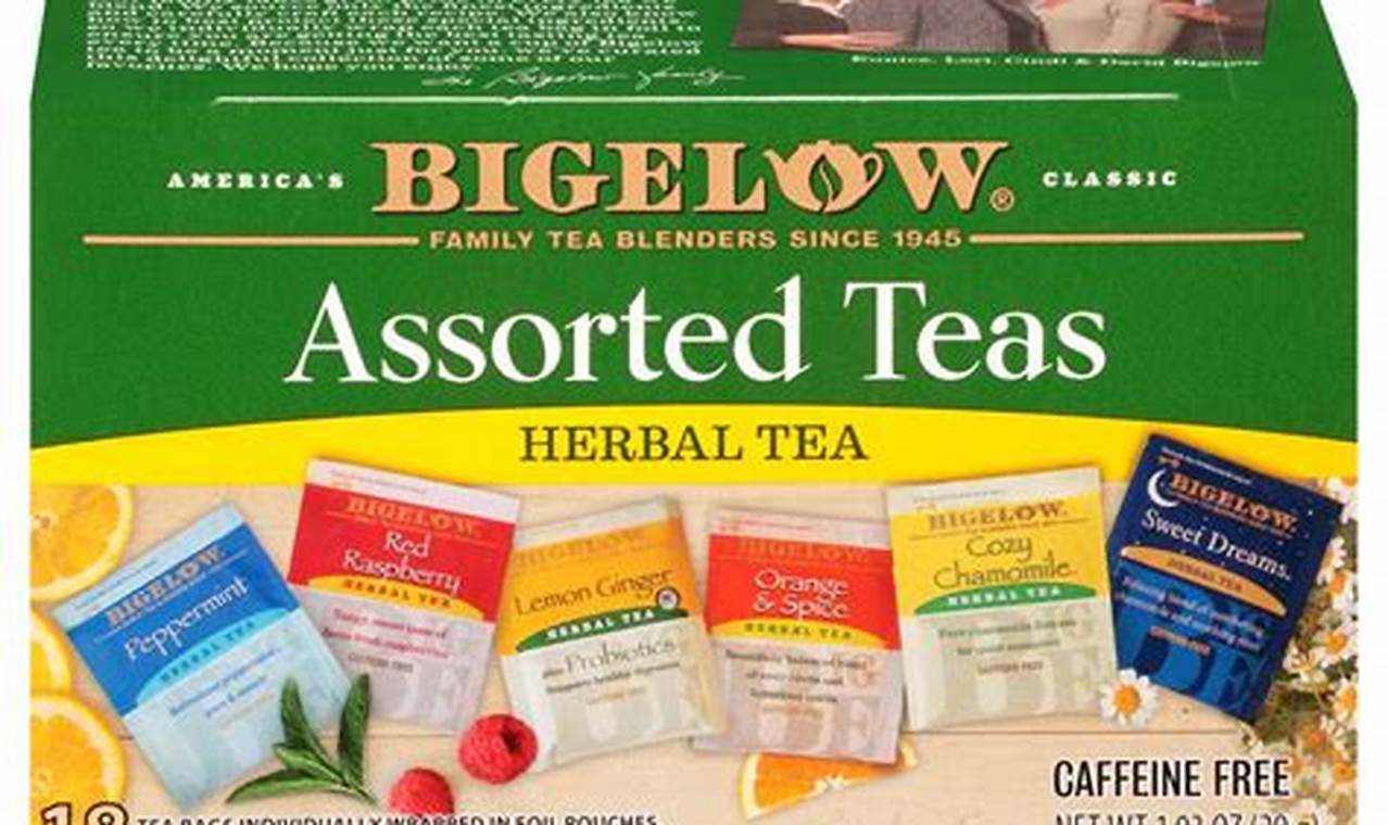 Bigelow Herbal Tea: Relax & Refresh + [Benefits] | The Ultimate Herbal Remedies Guide: Natural Healing for a Healthier Life