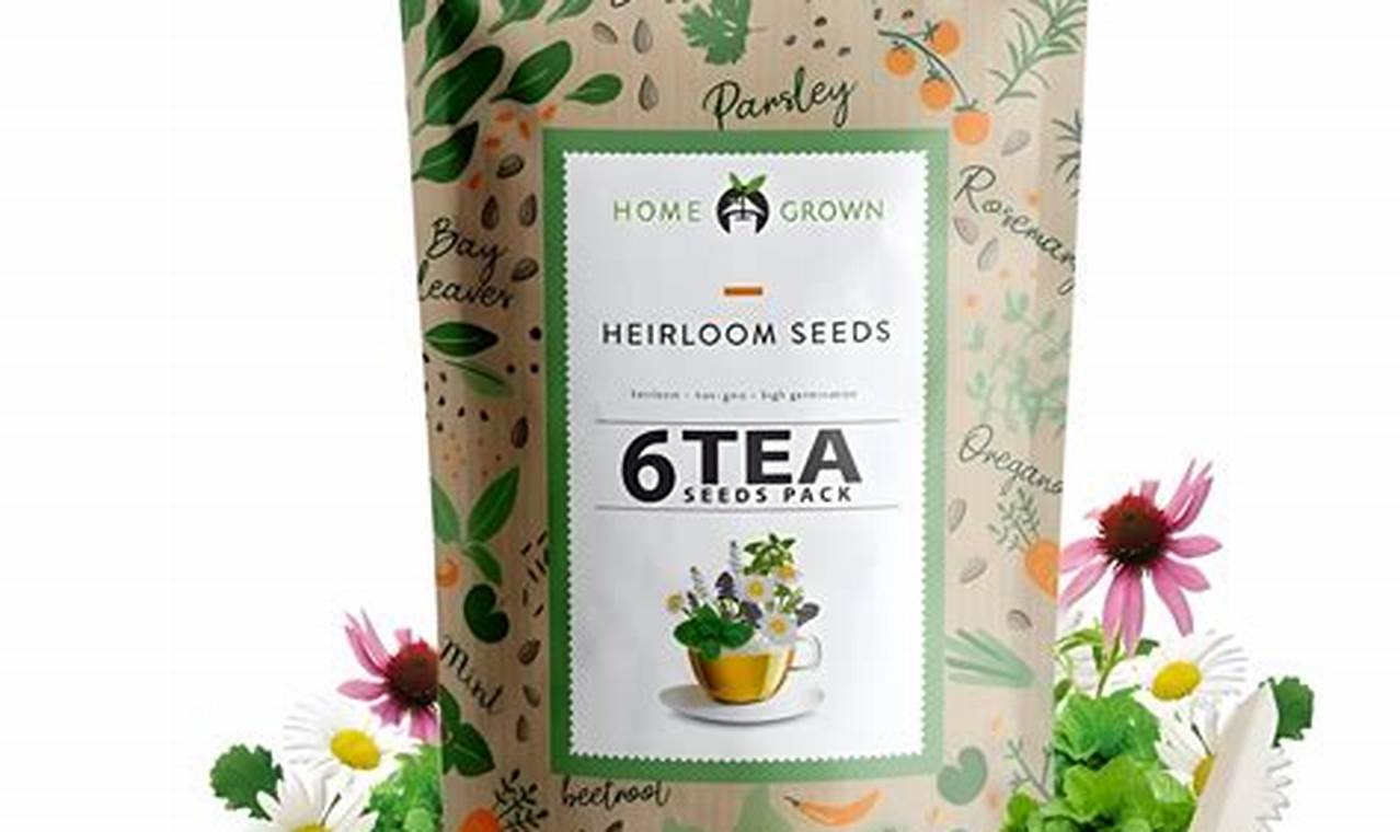 Buy Herbal Tea Seeds Now | Grow Your Own Tea! | The Ultimate Herbal Remedies Guide: Natural Healing for a Healthier Life