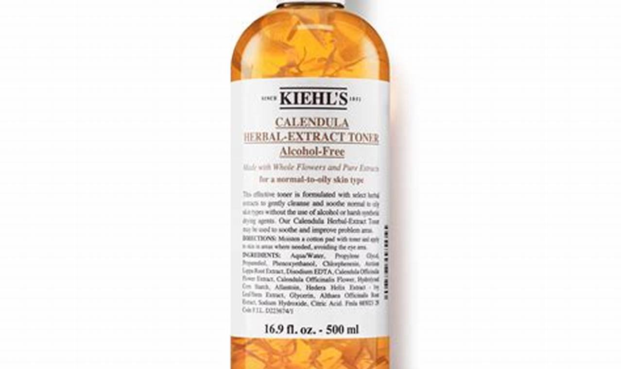 Soothe & Tone: Kiehl's Calendula Alcohol-Free Toner Guide The Ultimate Herbal Remedies Guide: Natural Healing for a Healthier Life Soothe & Tone: Kiehl's Calendula Alcohol-Free Toner Guide | The Ultimate Herbal Remedies Guide: Natural Healing for a Healthier Life