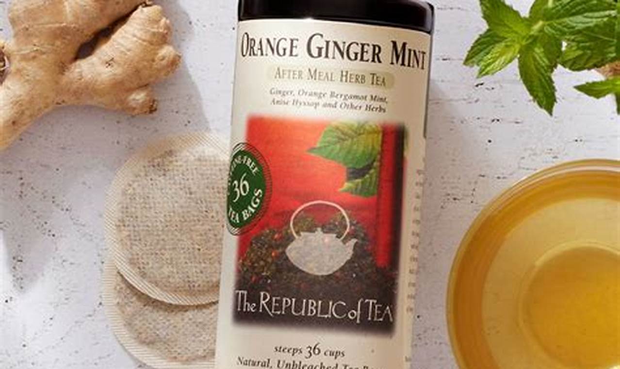 Boost Your Day: Orange Ginger Mint Herbal Tea Recipe! | The Ultimate Herbal Remedies Guide: Natural Healing for a Healthier Life