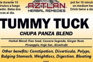 Aztlan Herbal Remedies Tummy Tuck: Natural Ways to Tone Up | The Ultimate Herbal Remedies Guide: Natural Healing for a Healthier Life