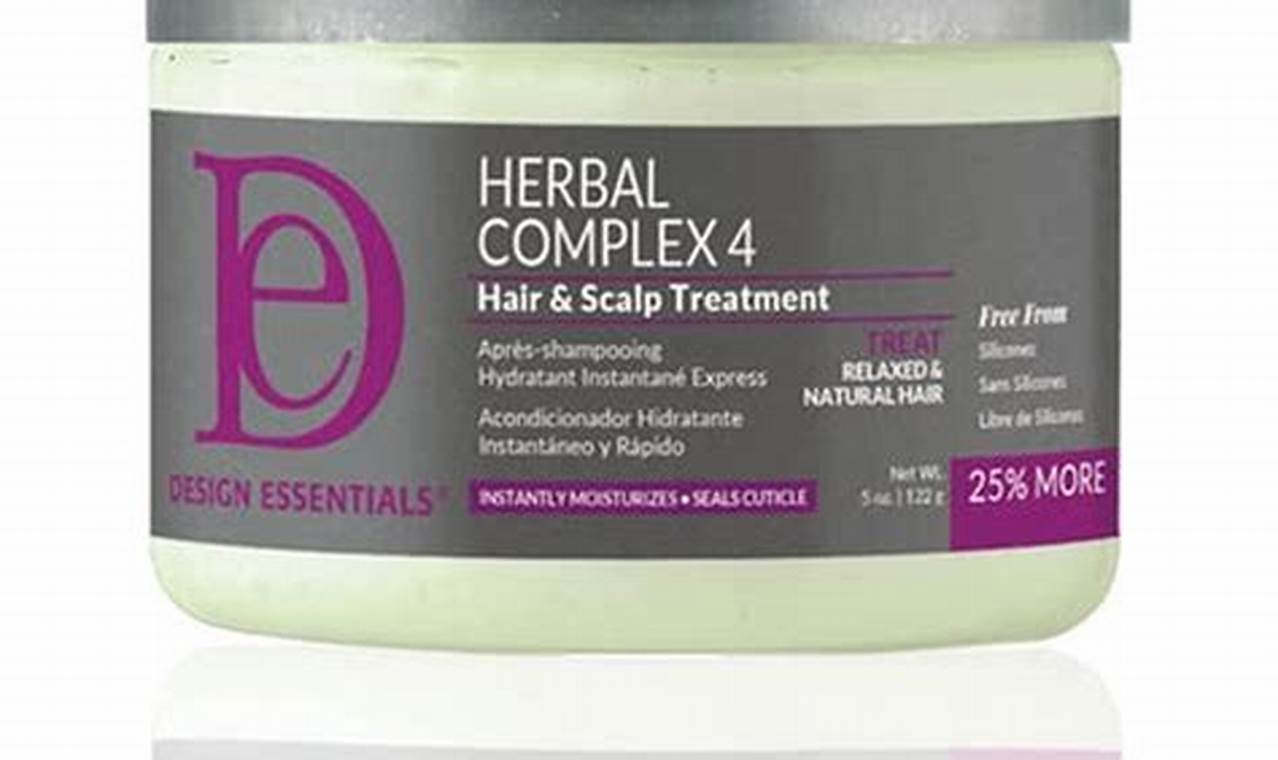 Boost Hair Health: Design Essentials Herbal Complex 4 Power! | The Ultimate Herbal Remedies Guide: Natural Healing for a Healthier Life