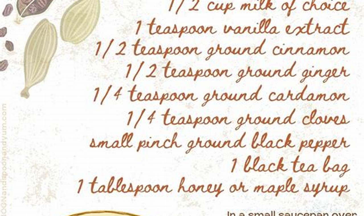 The BEST Herbal Chai Tea Recipe [Easy Guide + Tips] | The Ultimate Herbal Remedies Guide: Natural Healing for a Healthier Life