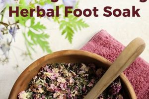 Relaxing Herbal Foot Soak: DIY Spa Treatment | The Ultimate Herbal Remedies Guide: Natural Healing for a Healthier Life