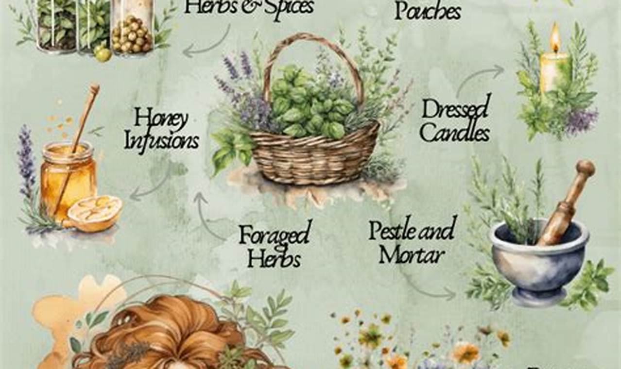 The Magic of Herbal Witch Craft: Herbs & Spells | The Ultimate Herbal Remedies Guide: Natural Healing for a Healthier Life