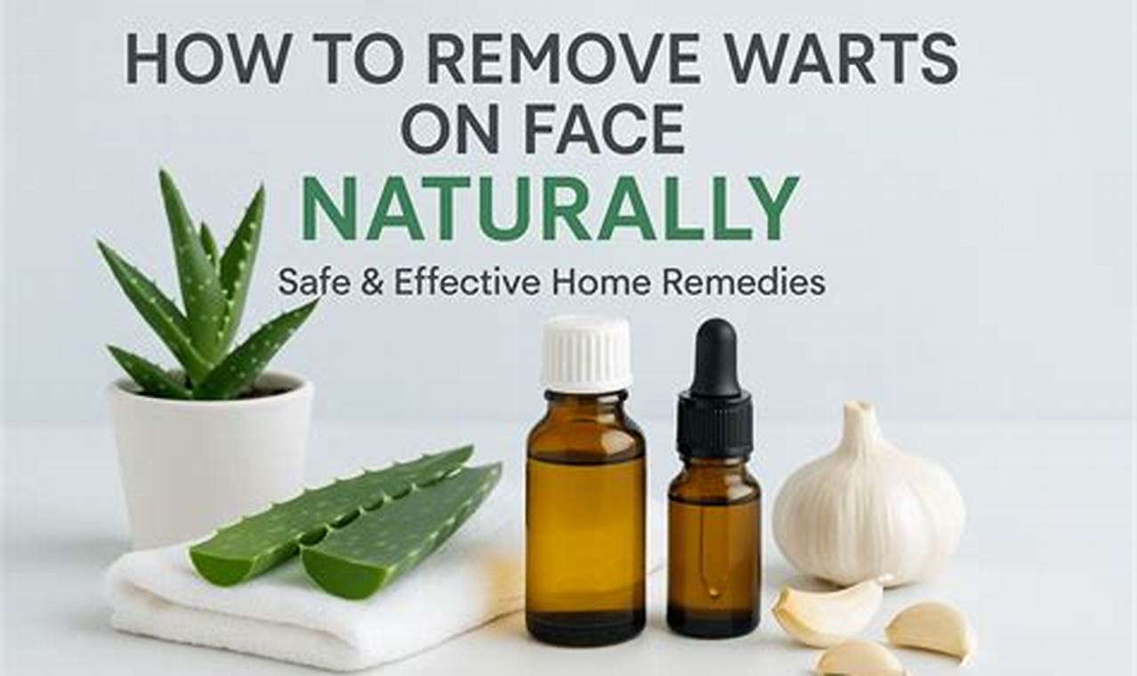 Gentle Herbal Treatment for Warts on Face: Natural Relief | The Ultimate Herbal Remedies Guide: Natural Healing for a Healthier Life