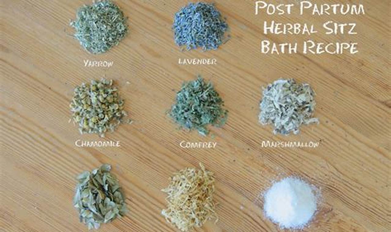 Natural Herbal Sitz Bath: Soothe & Heal + Benefits | The Ultimate Herbal Remedies Guide: Natural Healing for a Healthier Life