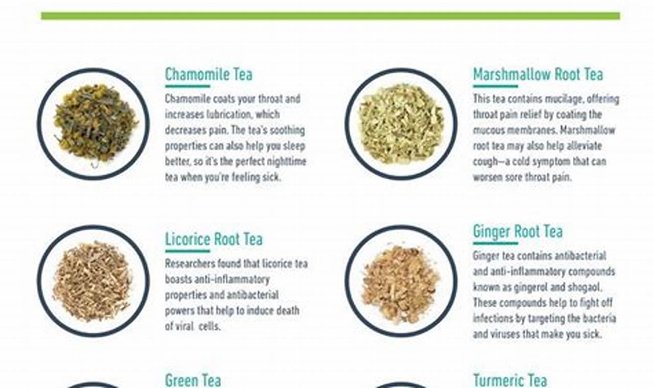 Best Herbal Teas for Sore Throat Relief + Recipes | The Ultimate Herbal Remedies Guide: Natural Healing for a Healthier Life
