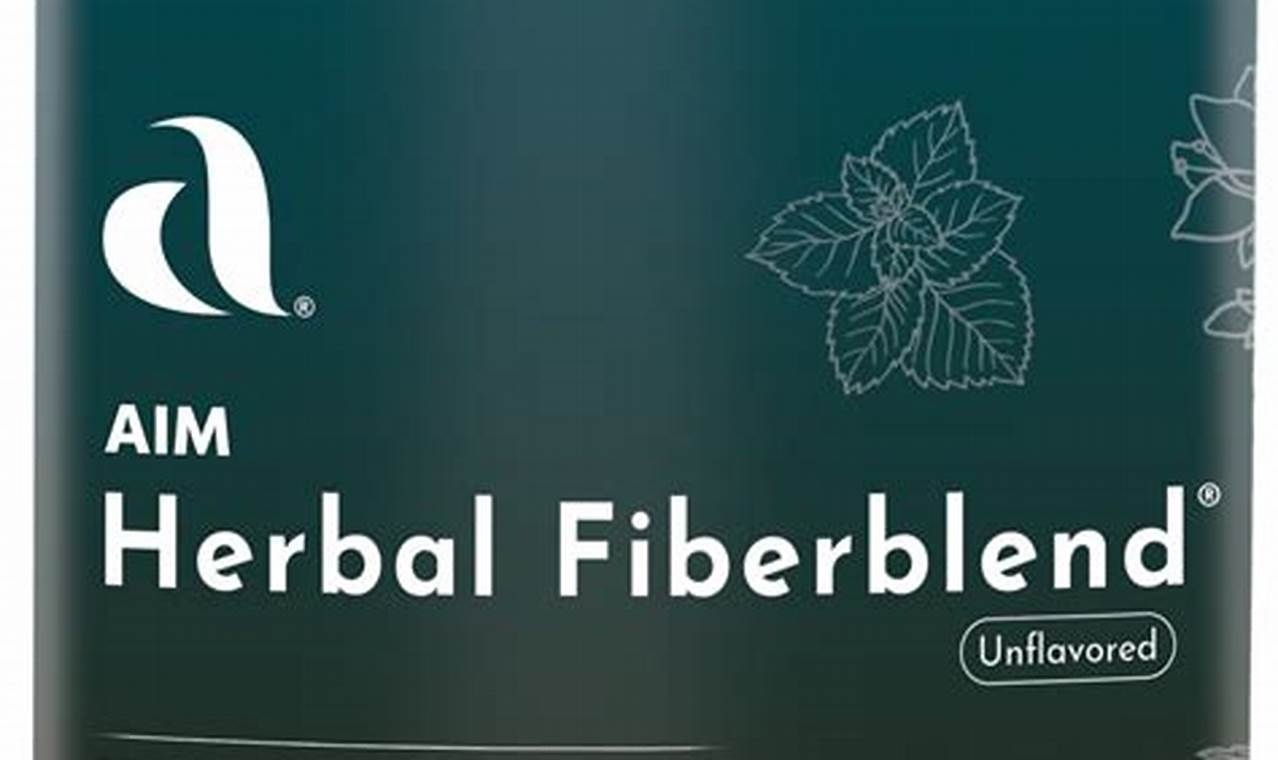 Digestive Harmony: Aim Herbal Fiberblend for Gut Health Boost | The Ultimate Herbal Remedies Guide: Natural Healing for a Healthier Life