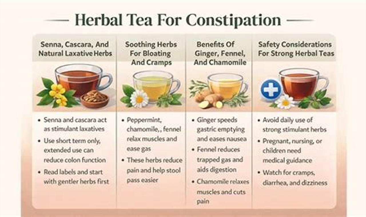 Best Herbals: Teas for Constipation Relief Today | The Ultimate Herbal Remedies Guide: Natural Healing for a Healthier Life