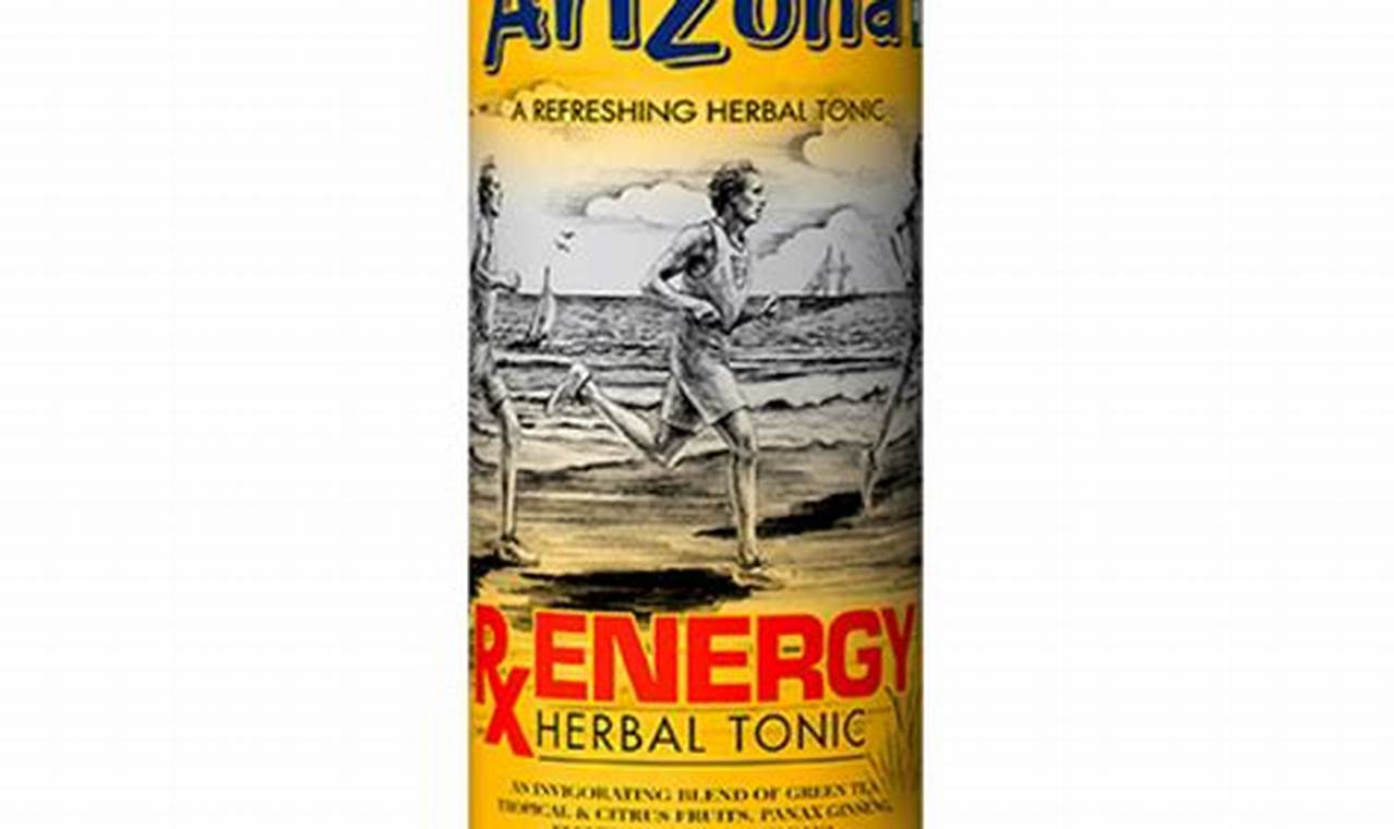 Boost with Arizona Herbal Tonic RX Energy: The Herbal Lift! | The Ultimate Herbal Remedies Guide: Natural Healing for a Healthier Life