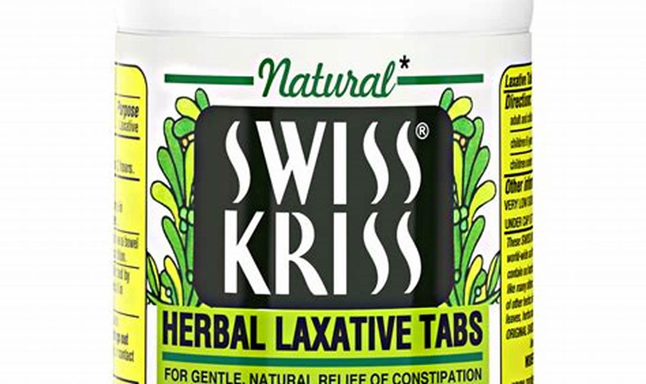 Gentle Swiss Kriss Herbal Laxative Relief - Now & Natural! | The Ultimate Herbal Remedies Guide: Natural Healing for a Healthier Life