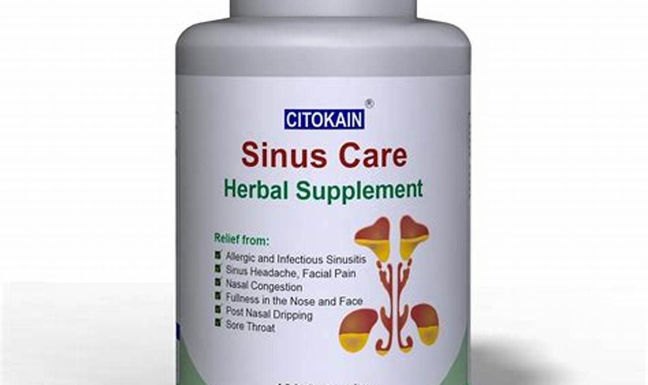 Natural Sinus Relief: Herbal Supplement Support | The Ultimate Herbal Remedies Guide: Natural Healing for a Healthier Life