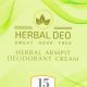Natural Herbal Deo: Effective & Gentle Protection | The Ultimate Herbal Remedies Guide: Natural Healing for a Healthier Life