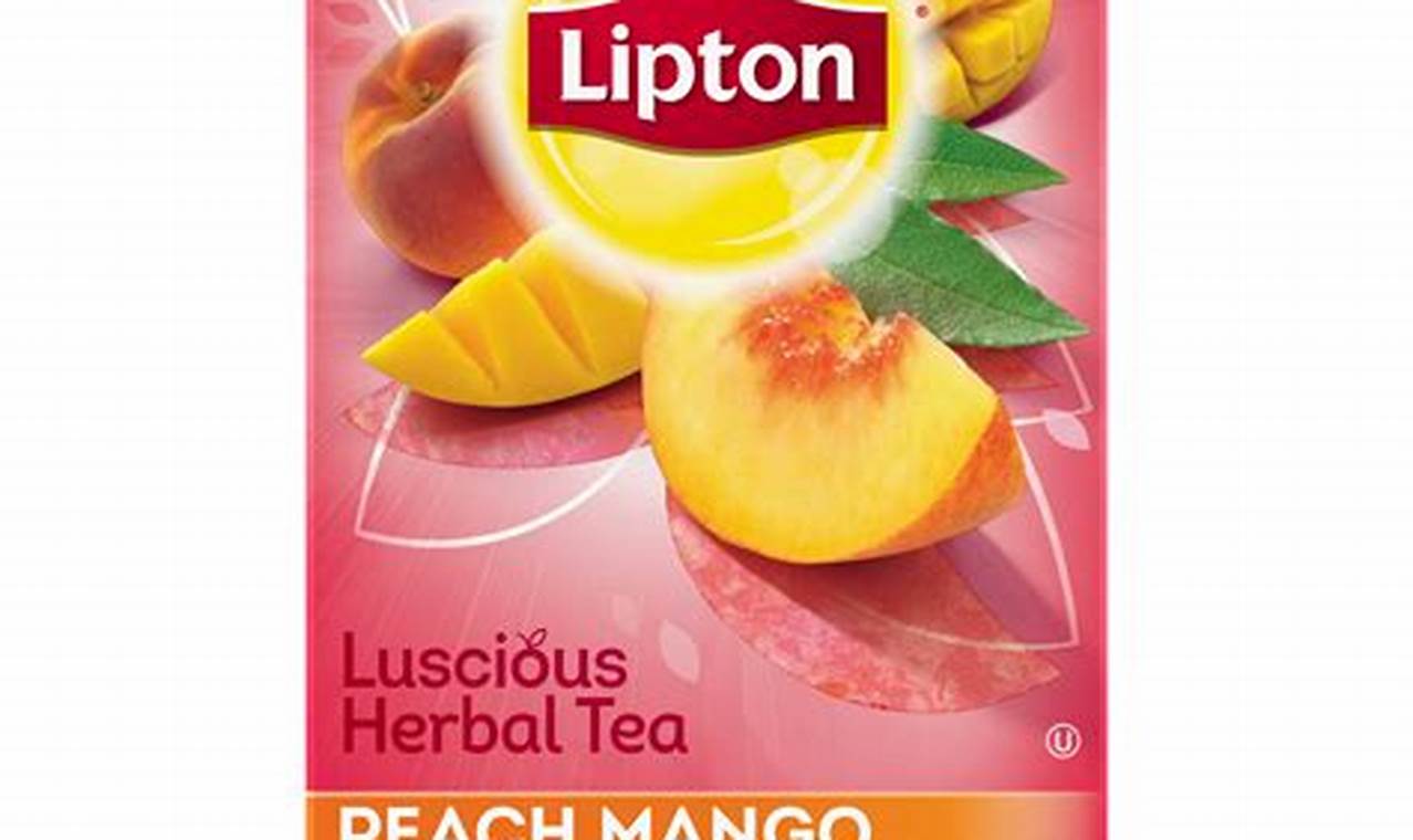 Delightful Lipton Peach Mango Herbal Tea: A Tropical Escape The Ultimate Herbal Remedies Guide: Natural Healing for a Healthier Life Delightful Lipton Peach Mango Herbal Tea: A Tropical Escape | The Ultimate Herbal Remedies Guide: Natural Healing for a Healthier Life