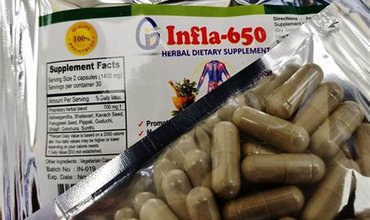 Natural Infla 650 Herbal Supplement: Boost Wellness Now! The Ultimate Herbal Remedies Guide: Natural Healing for a Healthier Life Natural Infla 650 Herbal Supplement: Boost Wellness Now! | The Ultimate Herbal Remedies Guide: Natural Healing for a Healthier Life