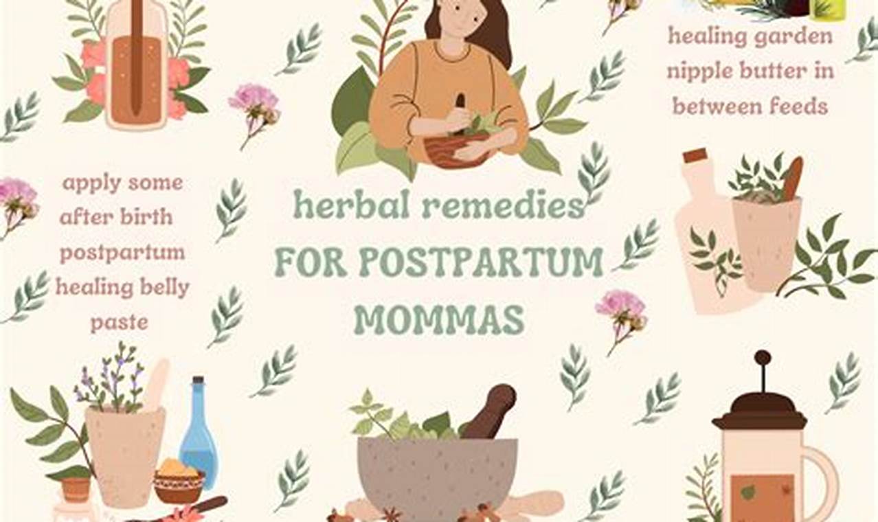 Natural Herbal Remedies for Postpartum Depression Relief | The Ultimate Herbal Remedies Guide: Natural Healing for a Healthier Life