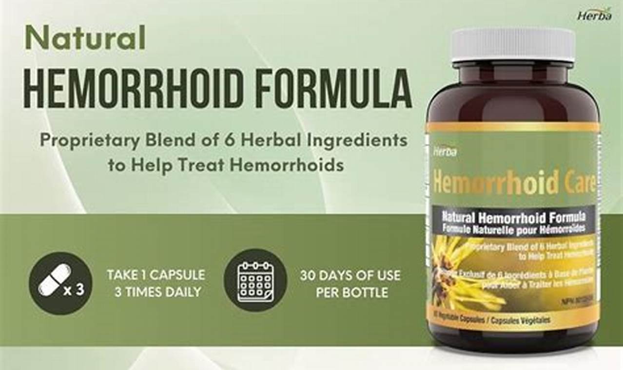 Natural Aid: Herbal Treatment for Hemorrhoids Relief | The Ultimate Herbal Remedies Guide: Natural Healing for a Healthier Life